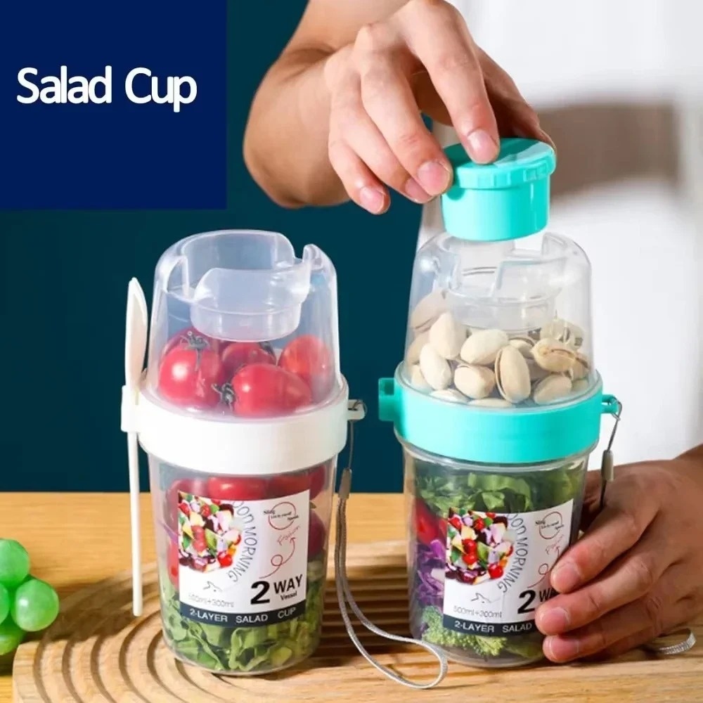 Portable Salad Cup Breakfast C - Baby Food Warmer recension och pris