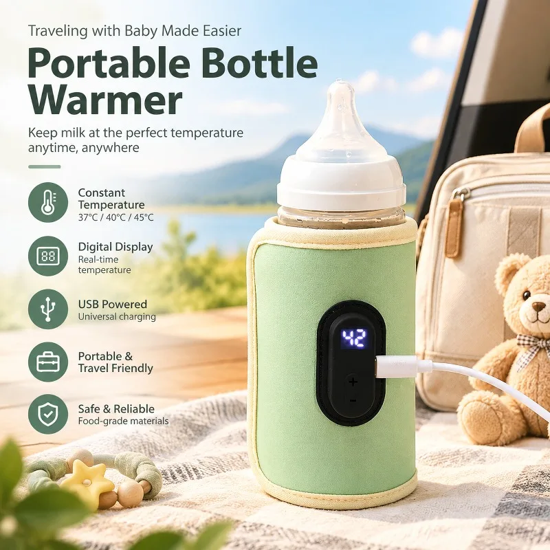 Portable USB Baby Milk Warmer  - Baby Food Warmer recension och pris